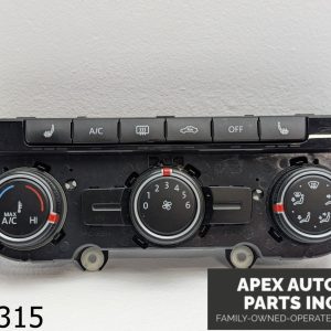 OEM 2016 Volkswagen Tiguan 2.0L A/C Climate Control Unit
