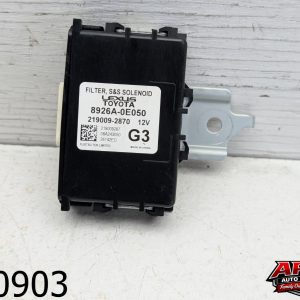 OEM 2024 Lexus RX350 2.4L AWD ENGINE AUTO START STOP FILTER SOLENOID MODULE