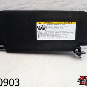 OEM 2024 Lexus RX350 2.4L AWD PASSENGER RIGHT SIDE BLACK CLOTH SUN VISOR
