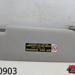 OEM 2008 Lexus GS350 3.5L Left Driver Sun Visor Beige