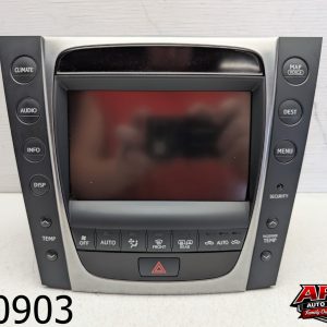 OEM 2008 Lexus GS350 3.5L Navigation Information Display Screen