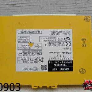 OEM 2008 Lexus GS350 3.5L SMART KEY THEFT LOCK CONTROL MODULE UNIT