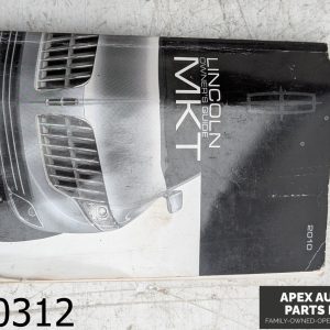OEM 2010 Lincoln MKT 3.5L Leather Case Owners Manual Operators Manual Guide