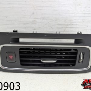 OEM 2012 Volvo S60 3.0L Center Dash Bezel Hazard Switch Air Vent