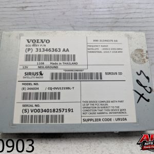 OEM 2012 Volvo S60 3.0L XM SIRIUS SATELLITE RADIO CONTROL MODULE COMPUTER UNIT