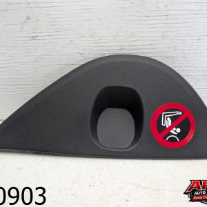 OEM 2012 Volvo S60 3.0L DASH RIGHT PASSENGER SIDE END COVER TRIM CAP