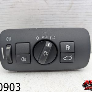OEM 2012 Volvo S60 3.0L Black Headlight Switch Module w/Fog