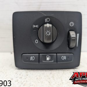 OEM 2010 Volvo V50 2.4L Headlight Light Control Switch