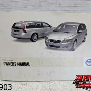 OEM 2010 Volvo V50 2.4L Owner Owner's Operator User Guide Manual Book