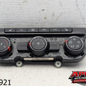 OEM 2015 Volkswagen Passat 1.8L Single Zone Heater A/C Climate Control Panel