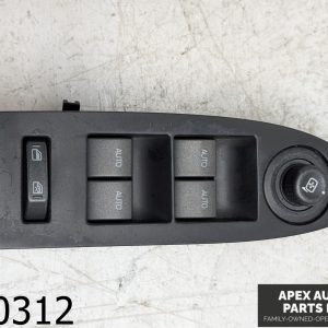 OEM 2010 Lincoln MKT 3.5L BEZEL DRIVERS SIDE LEFT MASTER WINDOW SWITCH