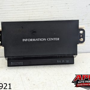 OEM 1988 Cadillac Fleetwood 4.5L  Information Center Gauge