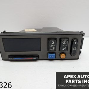 OEM 1989 GMC Sierra 2500 5.7L AC HEATER DIGITAL CLIMATE CONTROL