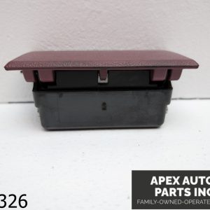 OEM 1989 GMC Sierra 2500 5.7L REAR ASH TRAY RED