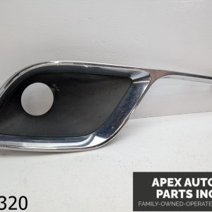 OEM 2012 Lincoln MKT 3.5L BLACK CHROME FRONT LEFT DRIVER FOG LIGHT BEZEL TRIM