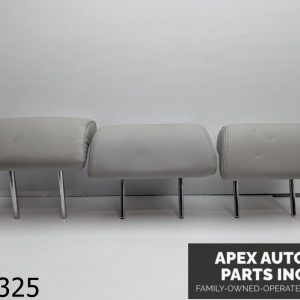 OEM 2006 Lexus RX 400h 3.3L REAR SEAT HEADRESTS SET OF 3 GRAY LEATHER