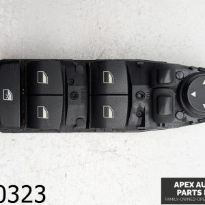 OEM 2016 BMW 528i xDrive 2.0L FRONT LEFT DRIVER SIDE WINDOW SWITCH REAR SHADE