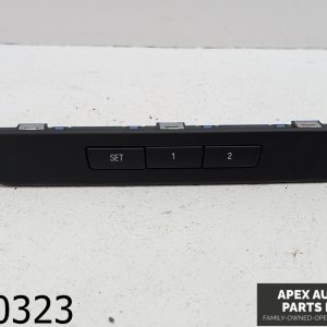 OEM 2016 BMW 528i xDrive 2.0L  DRIVER LEFT FRONT SEAT MEMORY SWITCH BLACK
