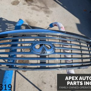 OEM 2013 Infiniti QX56 5.6L Grille Upper Bumper W/ Camera