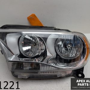 AFT 2013 Dodge Durango 3.6L Driver Left Headlight Halogen Black
