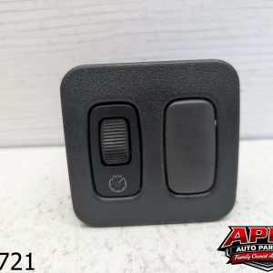 OEM 2002 Mitsubishi Montero 3.5L Front Dash Mounted Dimmer Switch Panel Trim