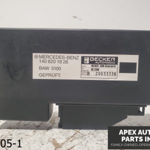 OEM 1992-1995 Mercedes 400 SE Anti Theft Alarm Control Module Unit 140 820 18 26