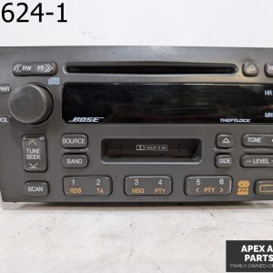 OEM 1999 Cadillac Catera 3L Stereo Radio AM FM CD Cassette 16258146