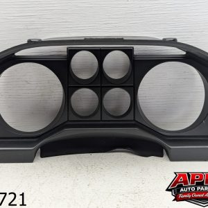 OEM 2002 Mitsubishi Montero 3.5L Instrument Panel Gauge Cluster Bezel Trim Black