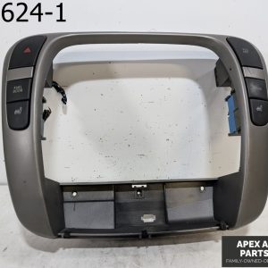 OEM 1999 Cadillac Catera 3L Center Dash Radio Bezel w/Switches