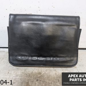 OEM 2005-2009 Subaru Legacy 2.5L LEATHER CASE OWNERS MANUAL OPERATORS USER