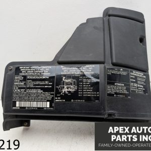 OEM 2003 Mercedes ML320 3.2L Fuse Box Relay Cover Lid