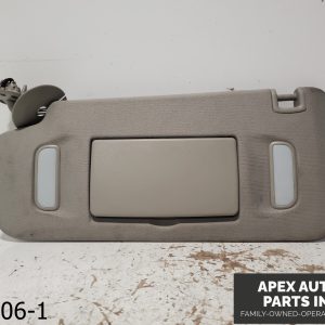 OEM 2007-2012 GMC Acadia 3.6L Sun Visor Assembly Left LH Side Cloth