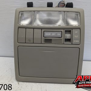 OEM 2007 Toyota Camry Hybrid 2.4L  FRONT OVERHEAD ROOF CONSOLE ASSEMBLY