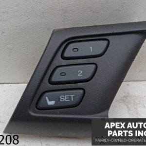 OEM 2009 Acura TSX 2.4L Memory Seat Switch  Control Button