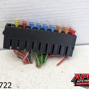 OEM 2007 Audi A6 3.0L Front Left Side Fuse Box Relay Holder With Fuses