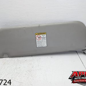 OEM 2004 Ford E-350 6.0L Sun Visor Gray Vinyl RH Passenger