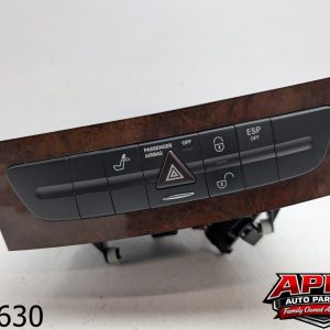 OEM 2004 Mercedes E320 Hazard Switch Control Panel Assy