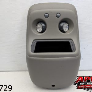 OEM 1999 Chevrolet Silverado 5.3L Overhead Console Dome Map Light Gray