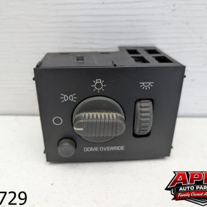 OEM 1999 Chevrolet Silverado 5.3L Headlight Switch Dimmer Dome Off