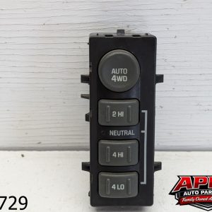 OEM 1999 Chevrolet Silverado 5.3L Four Wheel Drive Transfer Case Switch Assembly