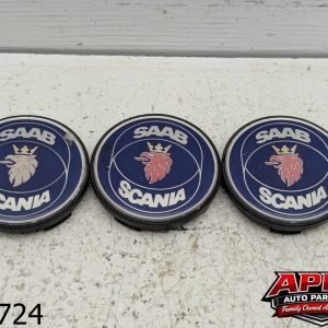 OEM 1999 Saab 9-3 2.0L center cap set of 3