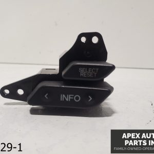 OEM 2004-2006 Acura TL 3.2L Speedometer Panel Info Select Reset Button Switch