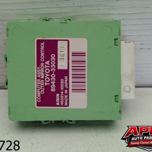 OEM 2003 Lexus ES300 3.0L SIDE MIRRORS CONTROL MODULE COMPUER