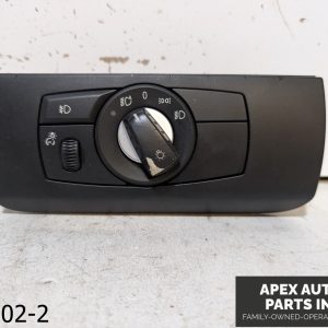 OEM 2007-2010 BMW X5 4.8L Headlight Switch W Fog Lamp Dimmer Button Dashboard