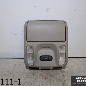 OEM 2004-2008 Chrysler Pacifica 3.5L OVERHEAD CONSOLE DOME LIGHT COMPARTMENT