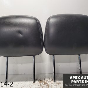 OEM 2013-2016 Nissan Pathfinder 3.5L Front Seat Cloth Head Rest Set of 2 Black