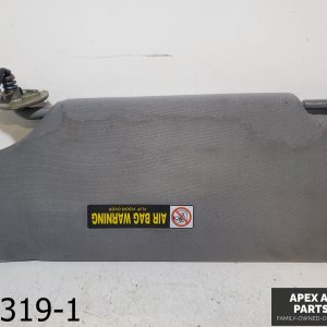 OEM 2004-2006 Acura TL 1.6L Left RH Passenger Side Sun Visor Sunvisor GREY