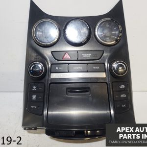 OEM 2014-2016 Hyundai Genesis Coupe 3.8Climate Controls W/ Gauges