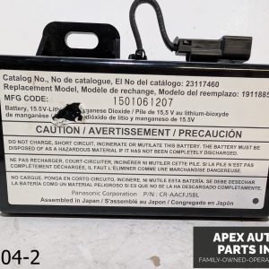 OEM 2013-2016 Buick Encore 1.4L COMMUNICATION LITHIUM BATTERY MODULE 22704633