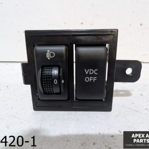 OEM 2003-2004 Infiniti M45 fog light lamp switch VDC control switch button trim